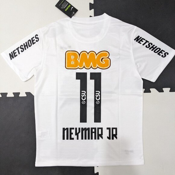 2012/2013 Neymar Jr. Santos FC Home Nike Retro Jersey - Picture 2 of 12